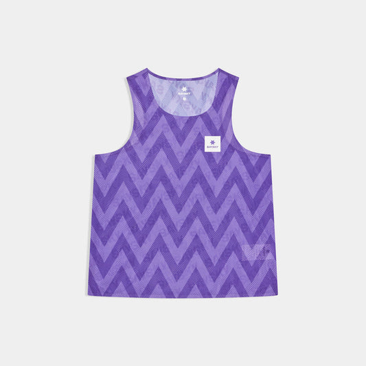 Saysky Zig Zag Air Flow Singlet Purple Zig Zag 1061 SW30011