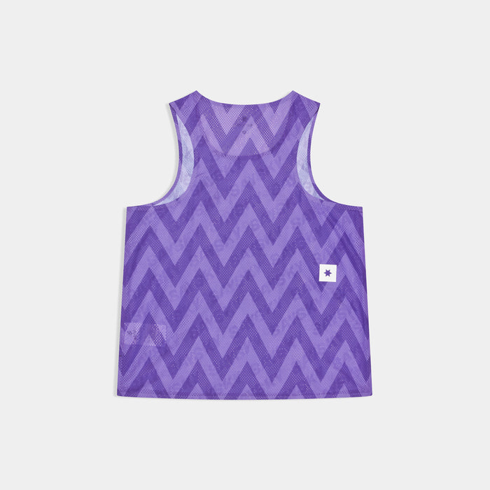 Saysky Zig Zag Air Flow Singlet Purple Zig Zag 1061 SW30011