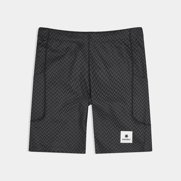 Saysky Zig Zag Combat+ Short Tights 9\" Black Zig Zag 1062 SM55006