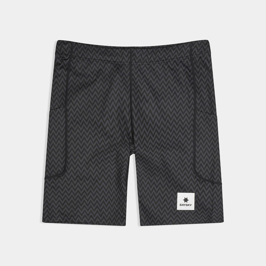 Saysky Zig Zag Combat+ Short Tights 9\" Black Zig Zag 1062 SM55006