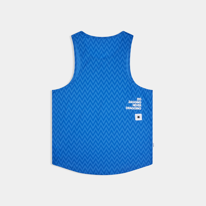 Saysky Zig Zag Combat Singlet Blue Zig Zag 1063 SM30021