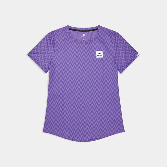 Saysky Zig Zag Combat T-Shirt Purple Zig Zag 1061 SW25012