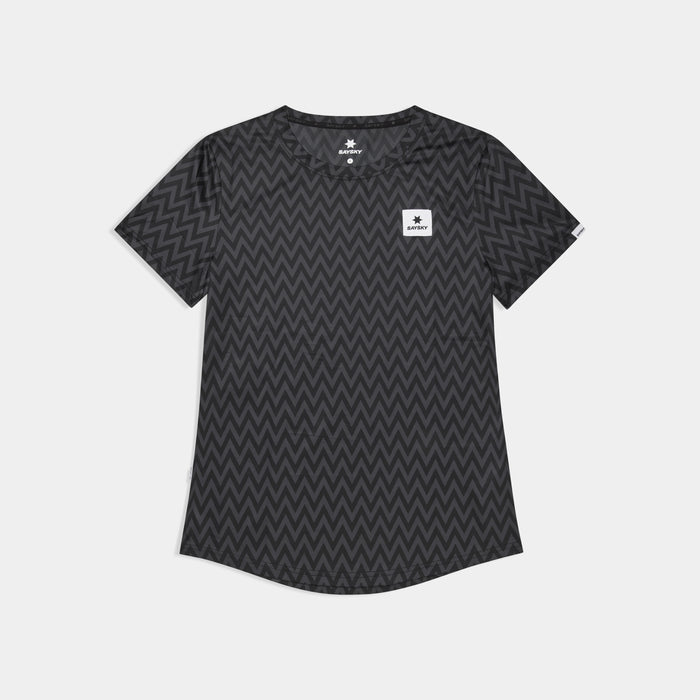 Saysky Zig Zag Combat T-Shirt Black Zig Zag 1062 SW25012
