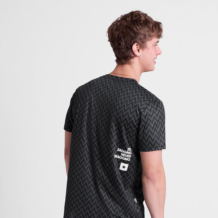 Saysky Zig Zag Combat T-Shirt Black Zig Zag 1062 SM25026