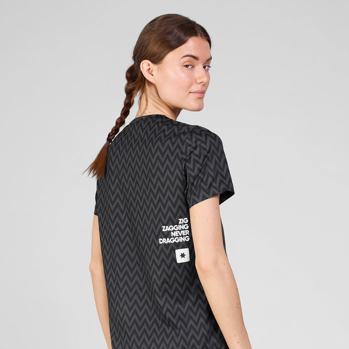 Saysky Zig Zag Combat T-Shirt Black Zig Zag 1062 SW25012