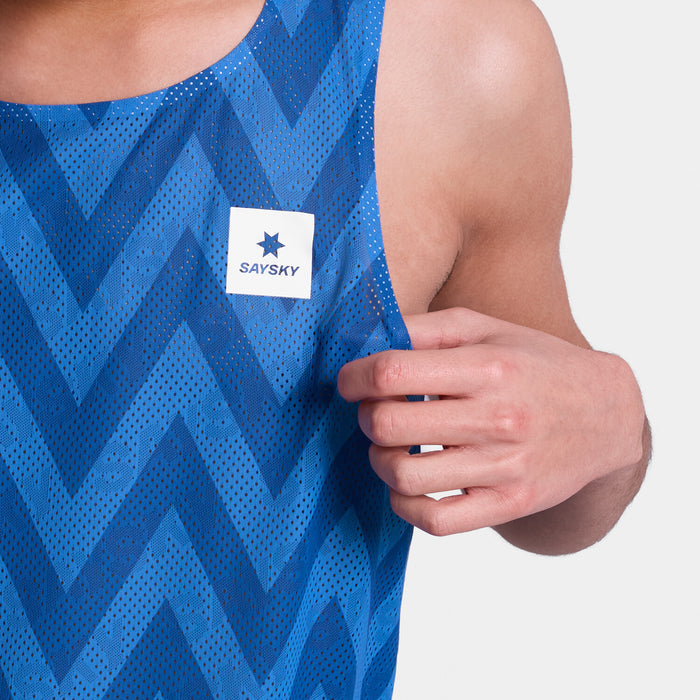 Saysky Zig Zag Flow Air Singlet Blue Zig Zag 1063 SM30022