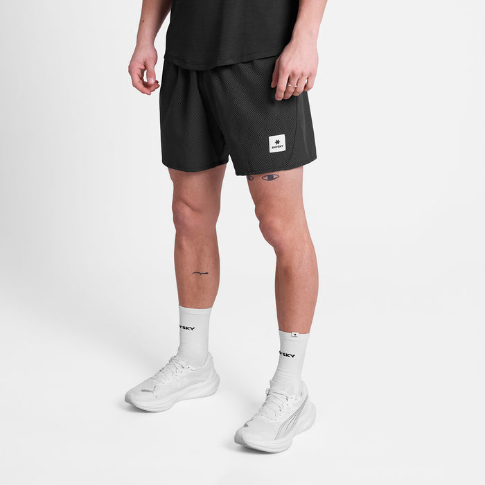 Saysky Zig Zag Pace Shorts 5'' Black Zig Zag 1062 SM40014