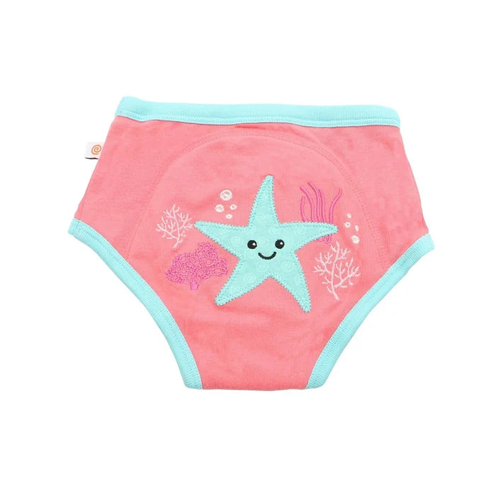 Zoocchini Organic Training Pants - Ocean Gal Girls